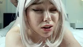 fucked a juicy blonde in all her slits, from cowgirl to missionary 😈