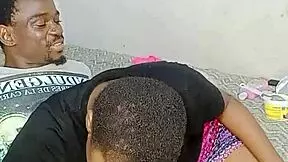 african teen gives me sloppy head