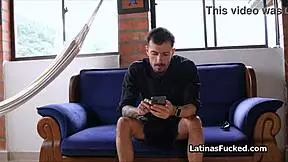 fucking sexy latina teen with choking and deepthroat before fixing her scooter 😏