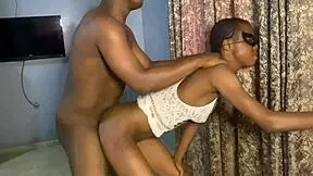 Ebony babe wants good backshot early morning