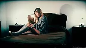 Petite teen 18+ Candice fingers shaved pussy