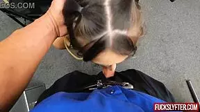 Mads Flores Tries To Steal At Work But Gets Caught Fucking Deepthroat