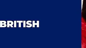 This british blonde student delivers smoking hot jerk off instructions with her big natural tits