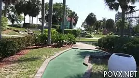 Hot Nikki Lavay gives naughty POV blowjob and tight pussy fucking 😏