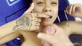 Pov interracial fuck with petite latina!