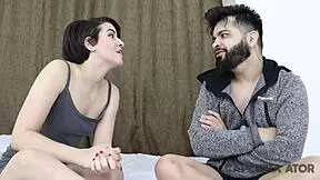 Brunette Wife’s Tight Ass Stretched by Huge BBC While Husband Watches