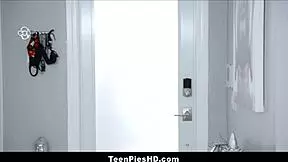 Payton Avery's petite blonde body takes a creampie from the boy next door's big cock. So cute! 😍💦