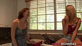 milf stepmom fingers teen lesbian on all fours 😏