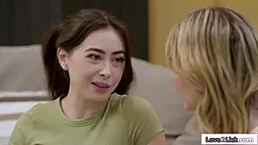 wtf are you licking my busty milf stepmom for behind my back?