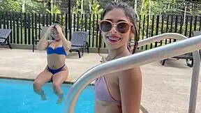 My girl brings petite teen for casting with monster cock and rimjob