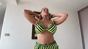 Real backstage sex with busty bikini model big ass teen pov missionary fucking.