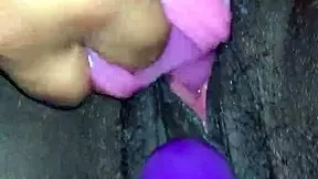 uhh, i think creamy ebony orgasm hit me hard with them toys... dang!