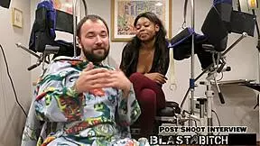 Minnie Rose’s face drenched in cum after wild blowjob! 💦