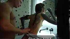 I’m still shaking, gave him a rimming in the bathroom, then he exploded inside me on the kitchen table.