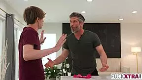 Cheating Costs Hot Teen Myra Moans Double