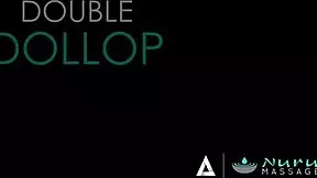 I experienced a nuru massage where gorgeous blonde Emma Hix rode my big cock with her wet pussy.