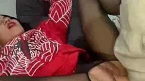 This petite spider girl loves to fuck