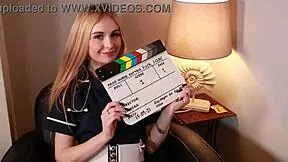 18 year old blonde ellie shou gets railed hard and swallows cum in intense orgasms