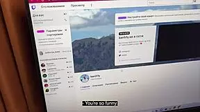 Blonde teasing for you on camera