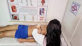 Nurse Uses Her Pussy To Give Patient A Rough, Moaning Monster Cock Erection