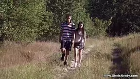 Hot Fuck With Nerdy Bloom Lambie!