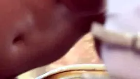 Two girls participate in a scene with two men.