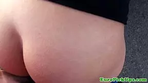 European Babe Picked Up For Paid Anal Outdoors.