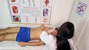 Nurse Uses Her Pussy To Give Patient A Rough, Moaning Monster Cock Erection