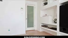 sislovesmehd - tiny 18+ blonde teen 18+ stepsister orgasms during sex with big cock stepbrother pov - coco lovelock alex jett