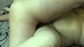 Chubby milf lets virgin friend bang her hairy pussy raw.