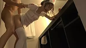 Drunk Sly Girl With Beautiful Pink Nipples Rides And Sucks, Feeling Intense Pleasure Before Creampie Orgasm