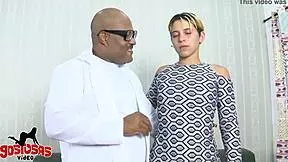 Desmaiei seeing negao's huge cock. Jota slams petite Brazilian teen hard!