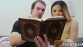 Cum In Mouth For New Asian Teen Lulu Chu After Hard Sex