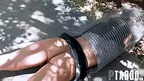 caged in with zac wild and jennifer white for hardcore ass play 😈🍑