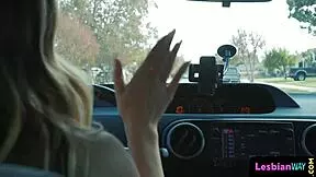 Tattooed Petite Teen Lesbo Spreads Legs For Milf Beauty 😍