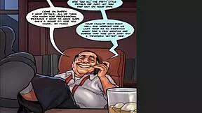 Cheating husband seduces sexy ebony maid in kitchen