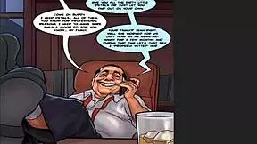 Cheating husband seduces sexy ebony maid in kitchen