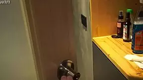 stepmom invites me to the shower, shaking her curvy ass in pov