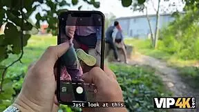 vip4k redhead olivia shows lingerie and fucks in public 😍