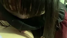 【主観ハメ撮り】 地雷系女子の濃厚ねっとりフェラ 舌でチロチロ舐めまわされて我慢できずに口内発射