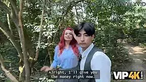 vip4k redhead olivia shows lingerie and fucks in public 😍