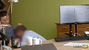 Loan4k Lassie Fucks for Cash to Buy Expensive Moto!