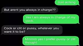 Sexting emasculates my sissy bitch, humiliation