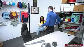 Officer Fucks Pervert Latina Customer