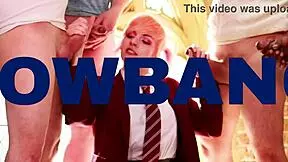 TAKE MY HOT LOAD! Neighbor CUMS On 18 Year Old's Big Tits!