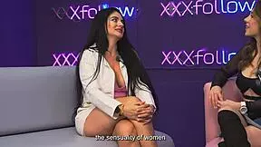 Colombian milf estella osorio fucks shy guy in xxxfollow sessions podcast with dani ortiz