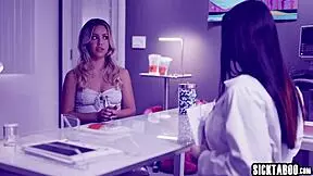 I had a weird experiment with this busty milf.