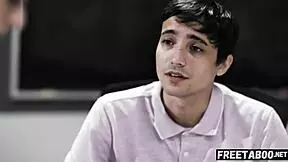 Milf Teacher Loves Watching Stepson Ricky Spanish Anal Fuck Cheerleader