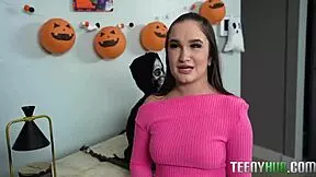 Does Mother-In-Law's Seductive Plan Surprise Stepson In Kitty Costumes?