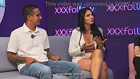 Colombian milf estella osorio fucks shy guy in xxxfollow sessions podcast with dani ortiz